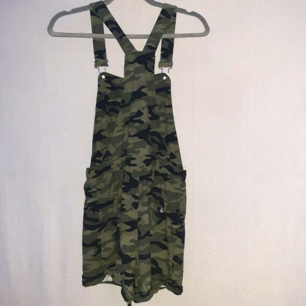 NOBO Green Cameo Shorts Overall